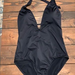 Black One Piece Bathing Suit